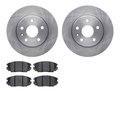 Dynamic Friction Co 6502-45100, Rotors with 5000 Advanced Brake Pads 6502-45100